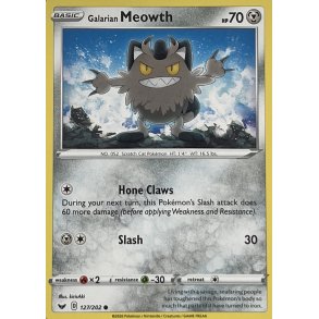Galarian Meowth 127-202