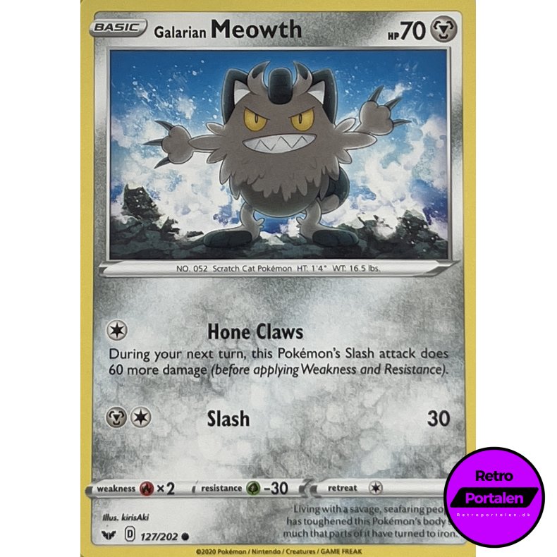 Galarian Meowth 127-202
