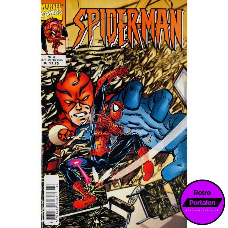 Spider-Man 1999 Nr. 4 (Dansk) (Marvel) (Tegneserie)