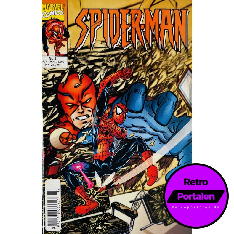Spider-Man 1999 Nr. 4 (Dansk) (Marvel) (Tegneserie)