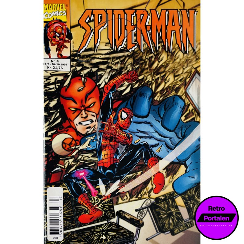 Spider-Man 1999 Nr. 4 (Dansk) (Marvel) (Tegneserie)