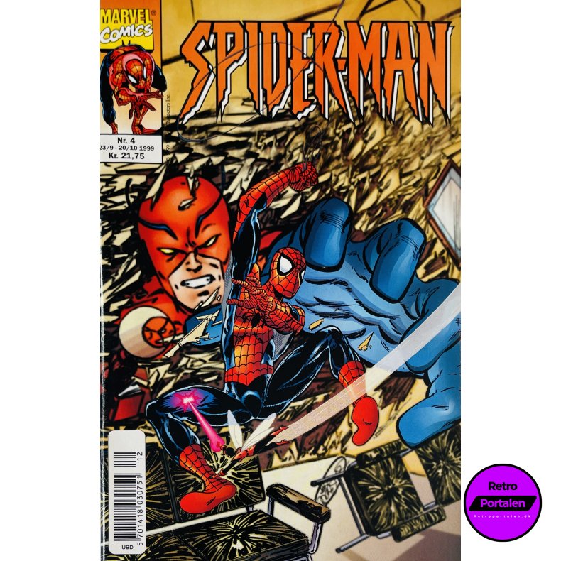Spider-Man 1999 Nr. 4 (Dansk) (Marvel) (Tegneserie)