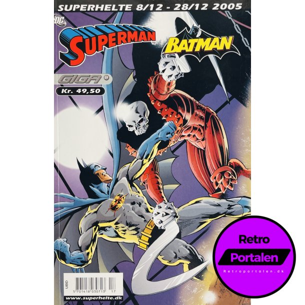 Giga 2005 Nr. 27 - Superman Og Batman 5 (Dansk) (Superhelte) (DC Comics) (Tegneserie)