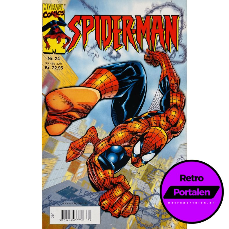 Spider-Man 2001 Nr. 24 (Dansk) (Marvel) (Tegneserie)