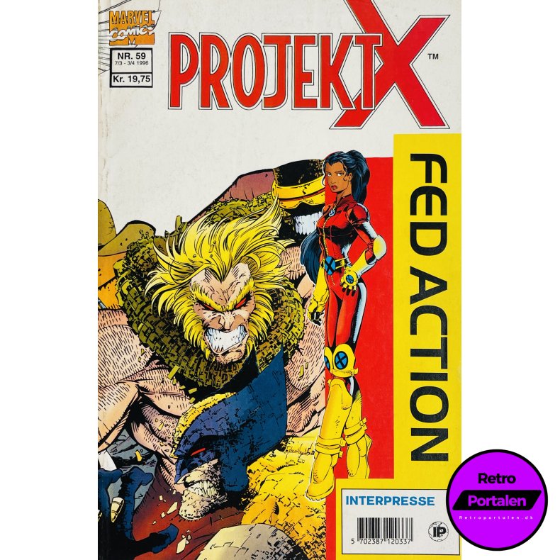 Projekt X 1996 Nr. 59 (Dansk) (Marvel Comics) (Tegneserie)