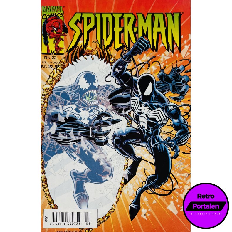 Spider-Man 2001 Nr. 22 (Dansk) (Marvel) (Tegneserie)