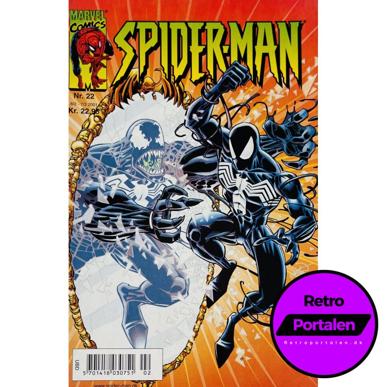 Spider-Man 2001 Nr. 22 (Dansk) (Marvel) (Tegneserie)