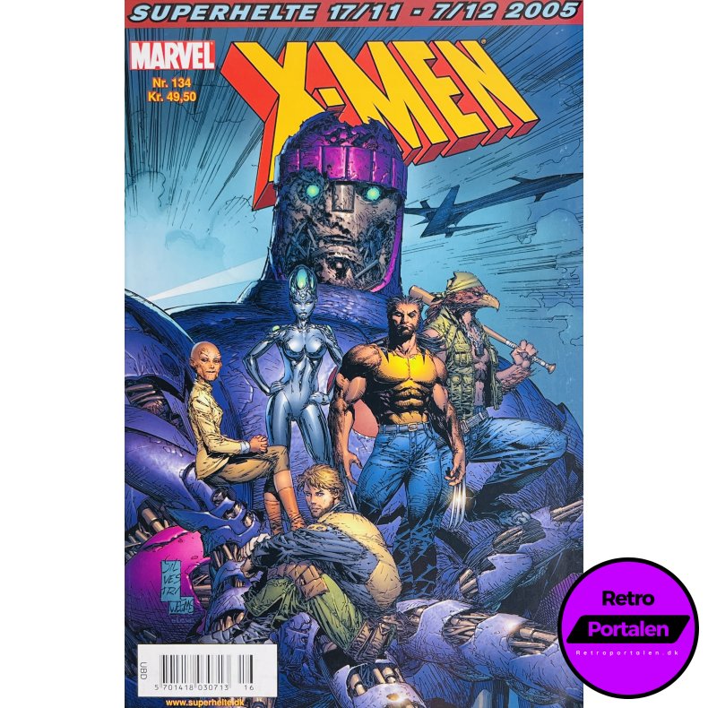 X-Men 2005 Nr. 134 (Superhelte) (Dansk) (Marvel) (Tegneserie)