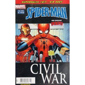 Spider-Man / Edderkoppen 2007 Nr. 370 (Civil War) (Dansk) (Marvel)