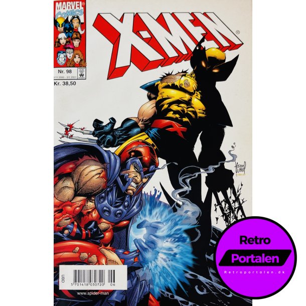 X-Men 2001 Nr. 98 (Dansk) (Marvel) (Tegneserie)