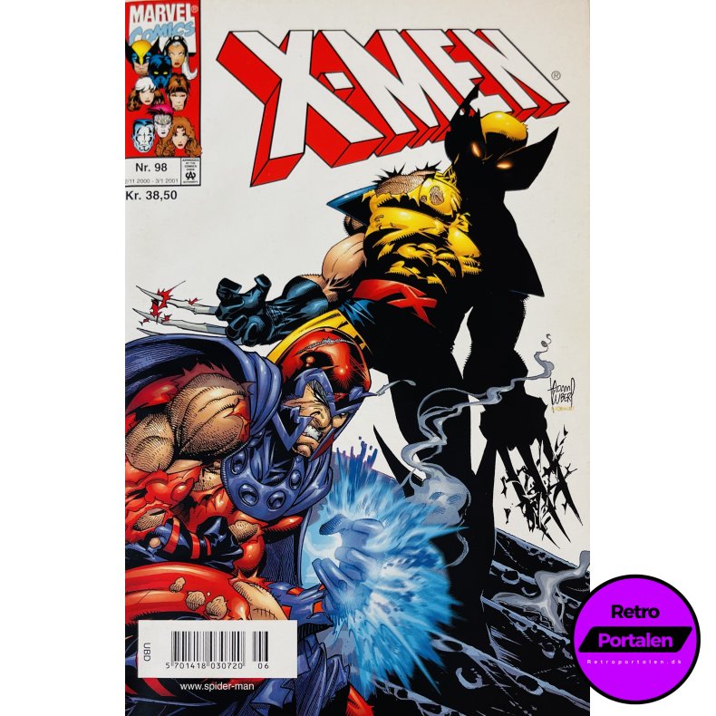 X-Men 2001 Nr. 98 (Dansk) (Marvel) (Tegneserie)