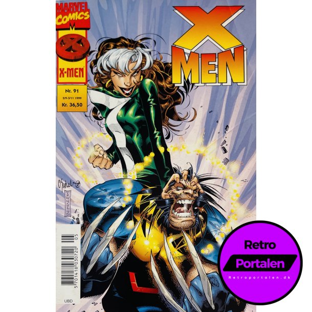 X-Men 1999 Nr. 91 (Dansk) (Marvel) (Tegneserie)