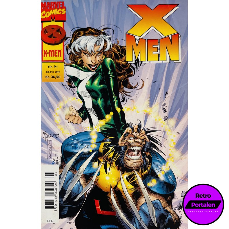 X-Men 1999 Nr. 91 (Dansk) (Marvel) (Tegneserie)