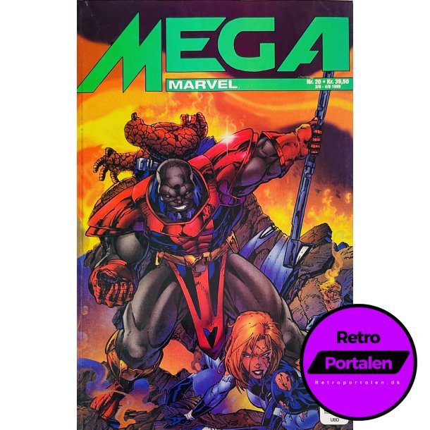 Mega Marvel 1999 Nr. 20: Fantastic Four (Dansk) (Marvel) (Tegneserie)