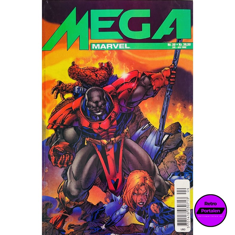 Mega Marvel 1999 Nr. 20: Fantastic Four (Dansk) (Marvel) (Tegneserie)