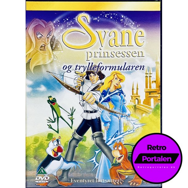 Svane Prinsessen Og Trylleformularen (DVD)