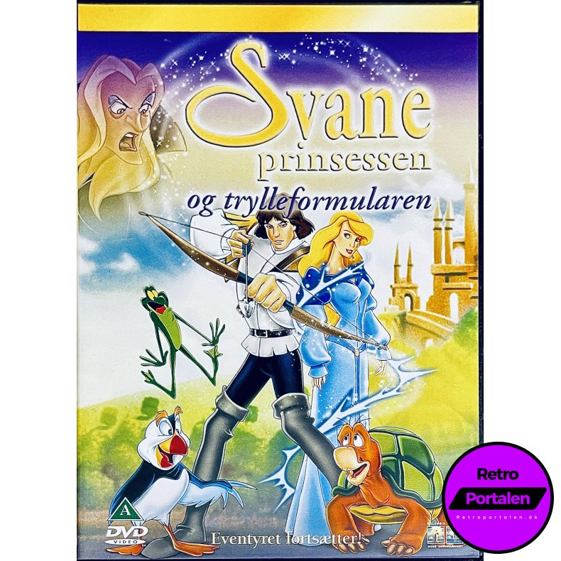 Svane Prinsessen Og Trylleformularen (DVD)