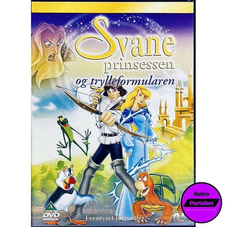 Svane Prinsessen Og Trylleformularen (DVD)