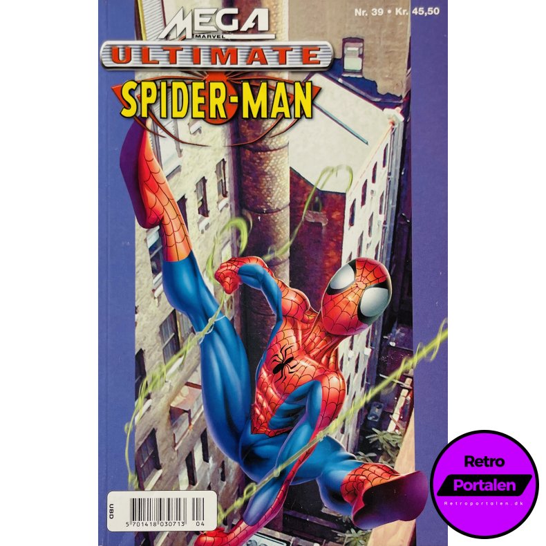 Mega Marvel 39: Ultimate Spider-Man 2 (Dansk) (Marvel) (Tegneserie)