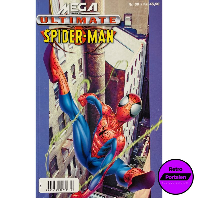 Mega Marvel 39: Ultimate Spider-Man 2 (Dansk) (Marvel) (Tegneserie)