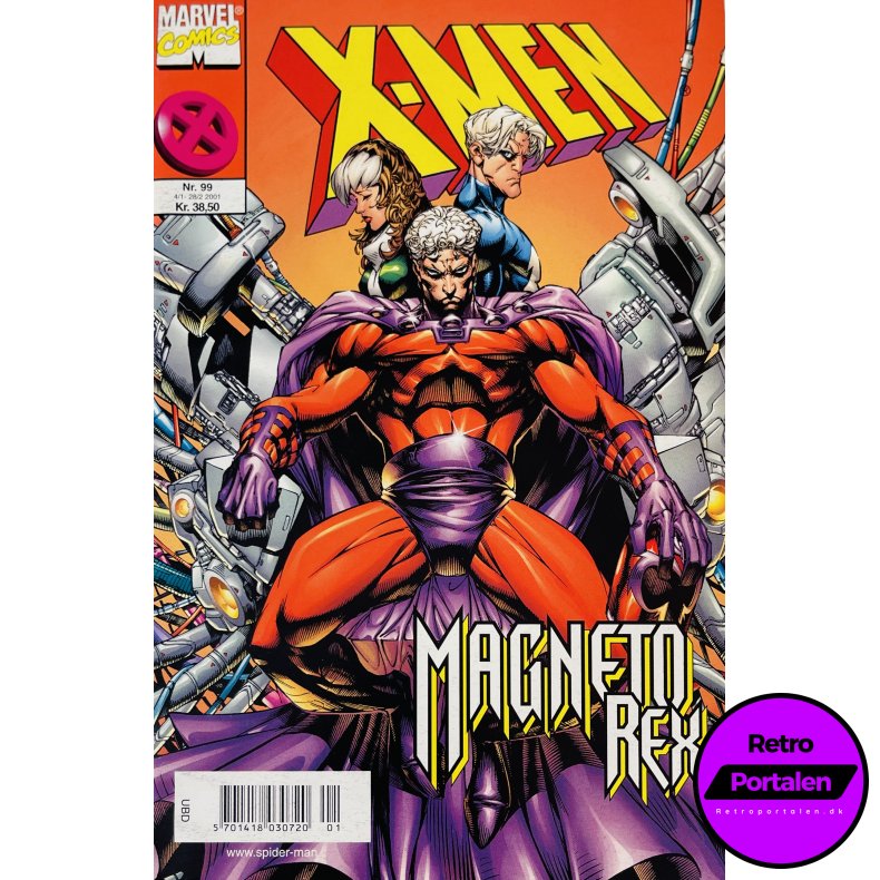 X-Men 2001 Nr. 99 (Dansk) (Marvel) (Tegneserie)