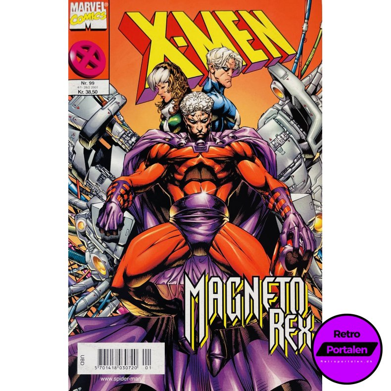 X-Men 2001 Nr. 99 (Dansk) (Marvel) (Tegneserie)