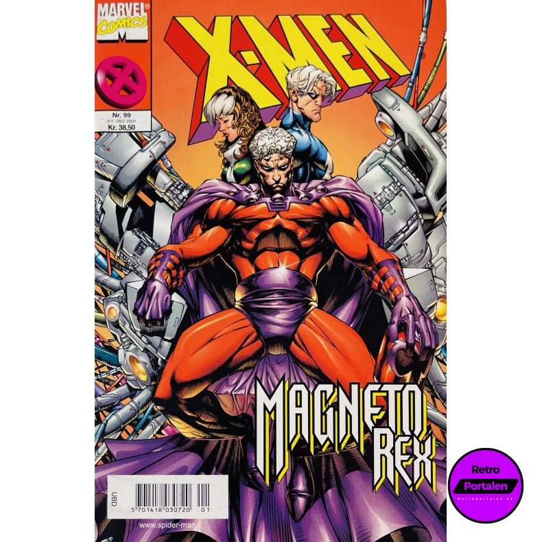X-Men 2001 Nr. 99 (Dansk) (Marvel) (Tegneserie)