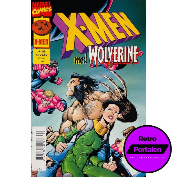 X-Men 1999 Nr. 89 (Dansk) (Marvel) (Tegneserie)
