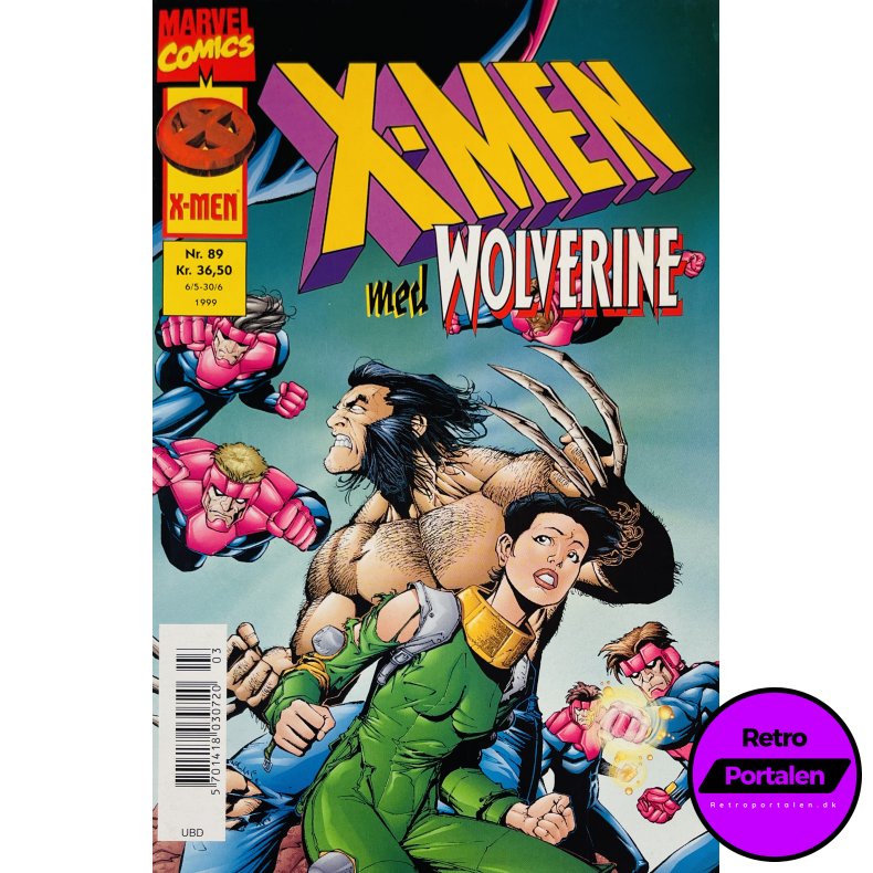 X-Men 1999 Nr. 89 (Dansk) (Marvel) (Tegneserie)