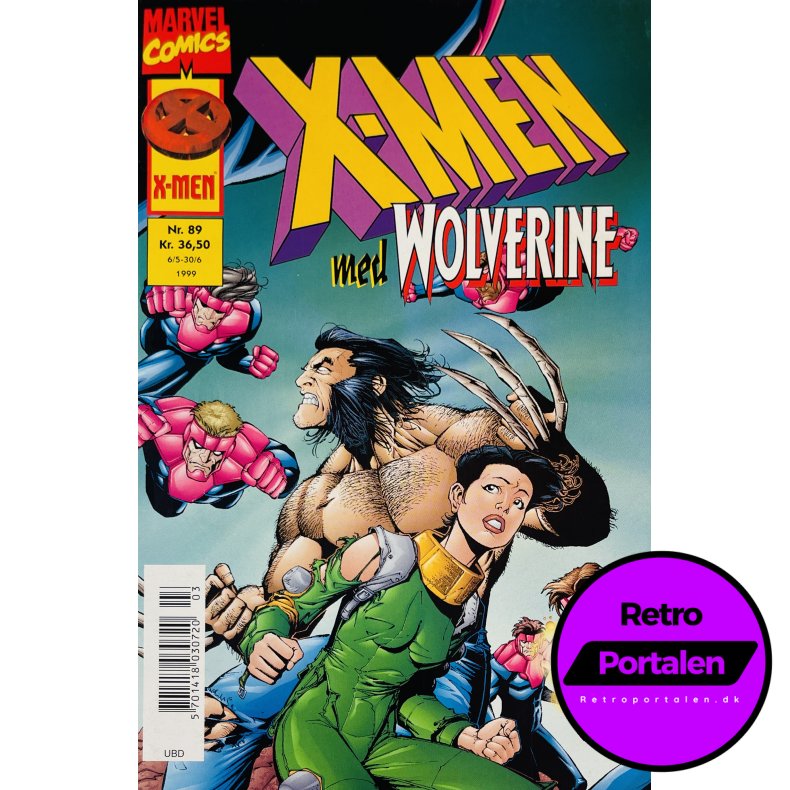X-Men 1999 Nr. 89 (Dansk) (Marvel) (Tegneserie)