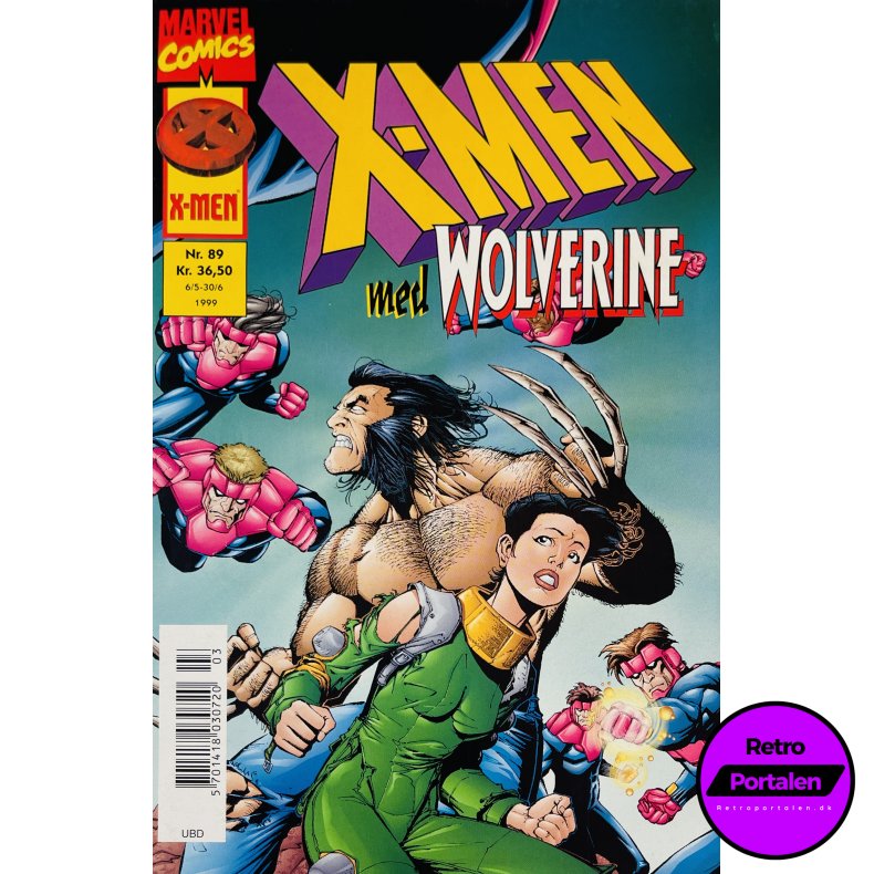 X-Men 1999 Nr. 89 (Dansk) (Marvel) (Tegneserie)