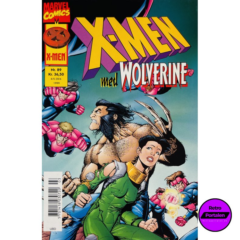 X-Men 1999 Nr. 89 (Dansk) (Marvel) (Tegneserie)