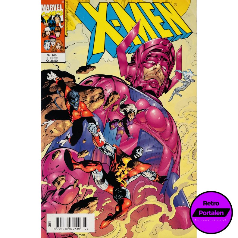 X-Men 2001 Nr. 100 (Dansk) (Marvel) (Tegneserie)
