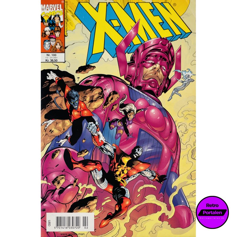X-Men 2001 Nr. 100 (Dansk) (Marvel) (Tegneserie)
