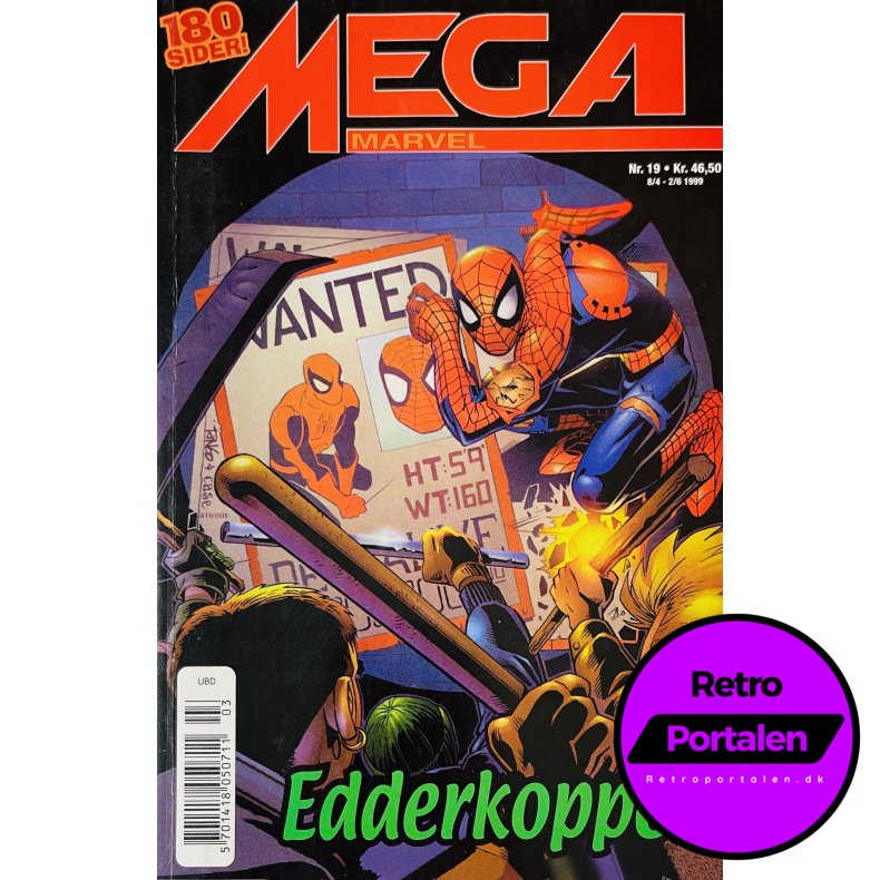 Mega Marvel 1999 Nr. 19 (Dansk) (Marvel) (Tegneserie)