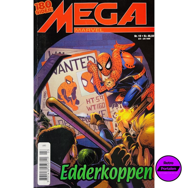 Mega Marvel 1999 Nr. 19 (Dansk) (Marvel) (Tegneserie)