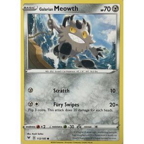 Galarian Meowth 112-185