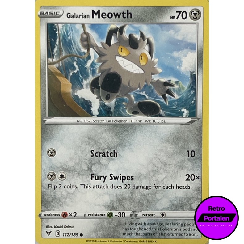 Galarian Meowth 112-185