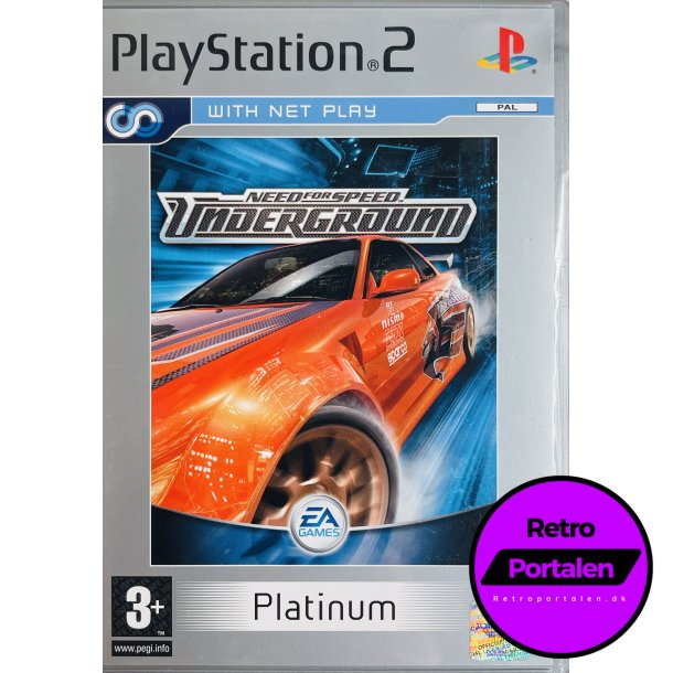 Need For Speed Underground (Platinum) (PS2)