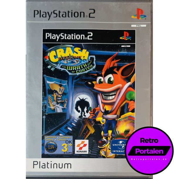 Crash Bandicoot The Wrath Of Cortex (Platinum) (PS2)