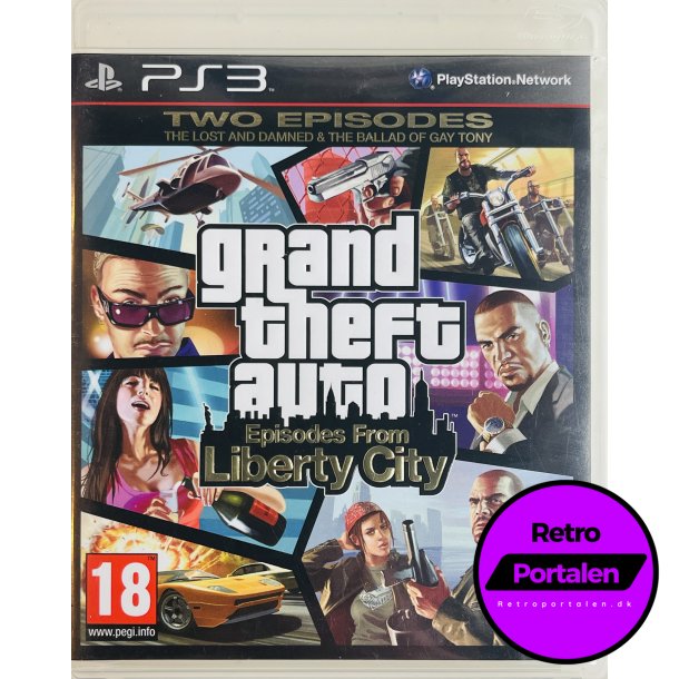 Grand Theft Auto Episodes From Liberty City (PS3)