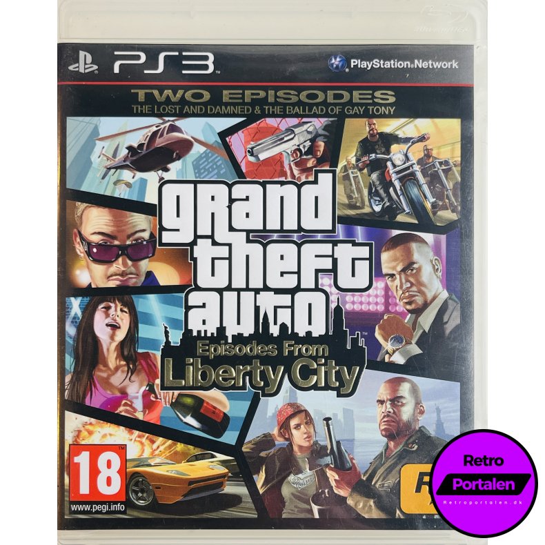 Grand Theft Auto Episodes From Liberty City (PS3)