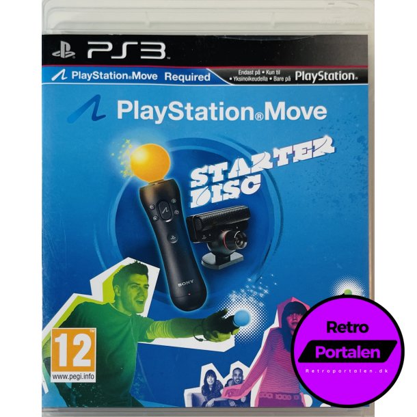 Playstation Move Starter Disc (Krver Playstation Move Controller &amp; Kamera) (PS3)