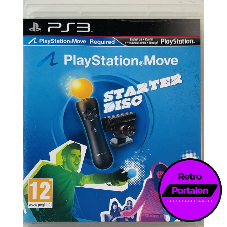 Playstation Move Starter Disc (Kr�ver Playstation Move Controller &amp; Kamera) (PS3)
