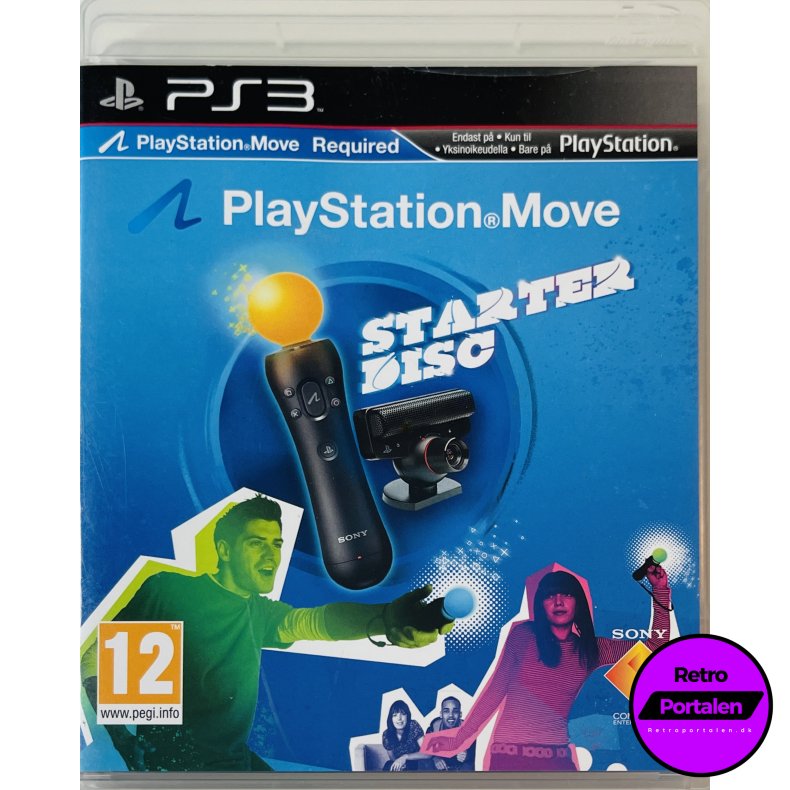 Playstation Move Starter Disc (Krver Playstation Move Controller &amp; Kamera) (PS3)