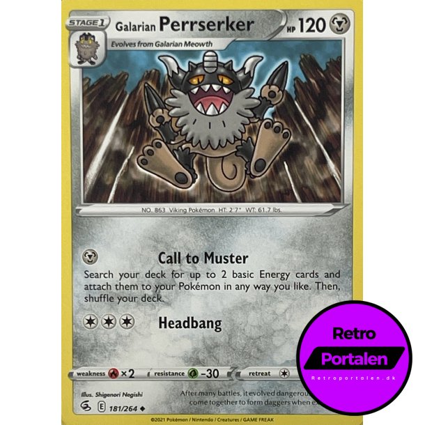 Galarian Perrserker 181-264