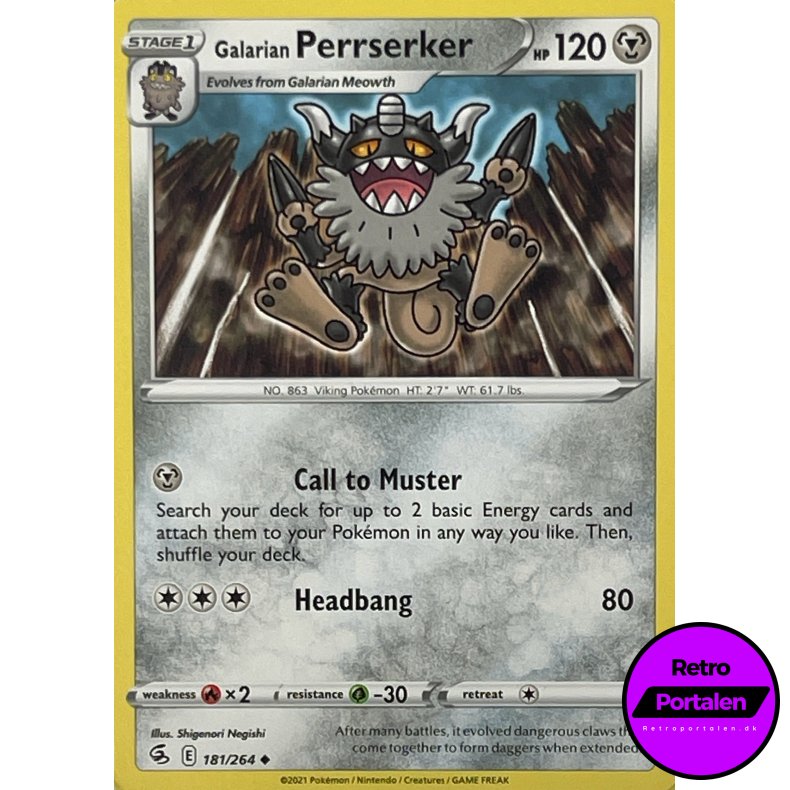 Galarian Perrserker 181-264