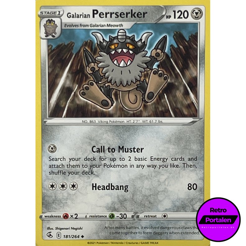 Galarian Perrserker 181-264