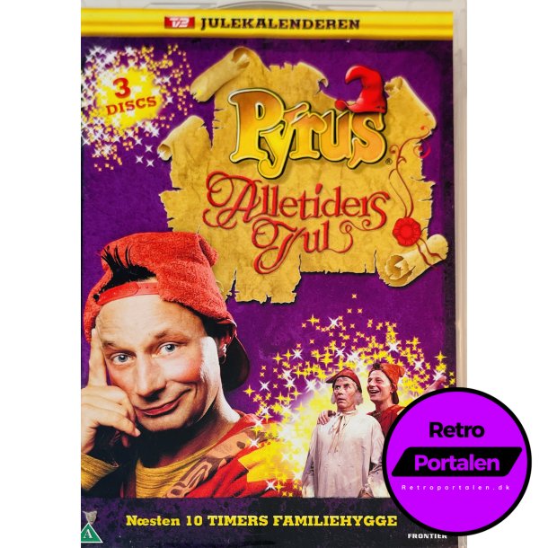 Pyrus Alletiders Jul (Julekalenderen) (3 Disc) (DVD)