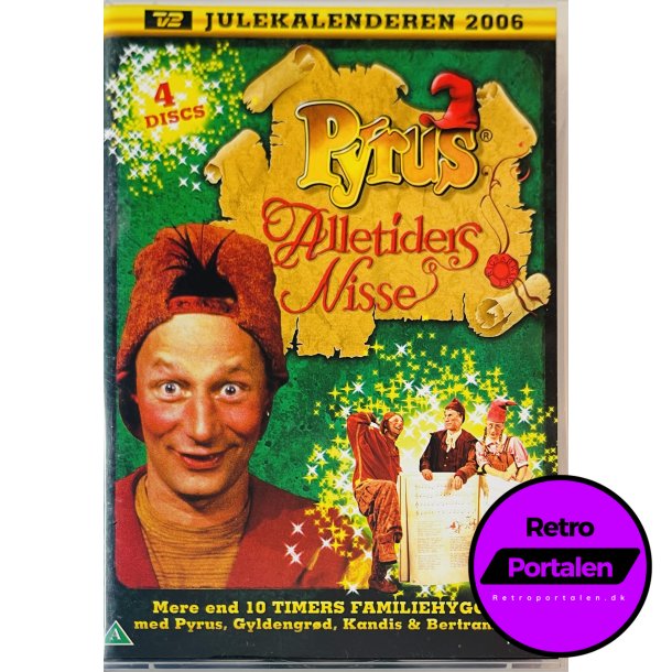 Pyrus Alletiders Nisse (Julekalenderen 2006) (4 Disc) (DVD)